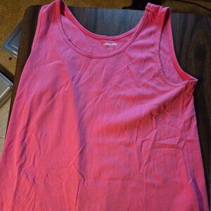Lands' End Pink Tank Top